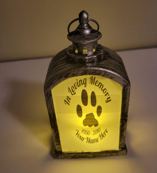 Lantern for Miniature Pet Memorials