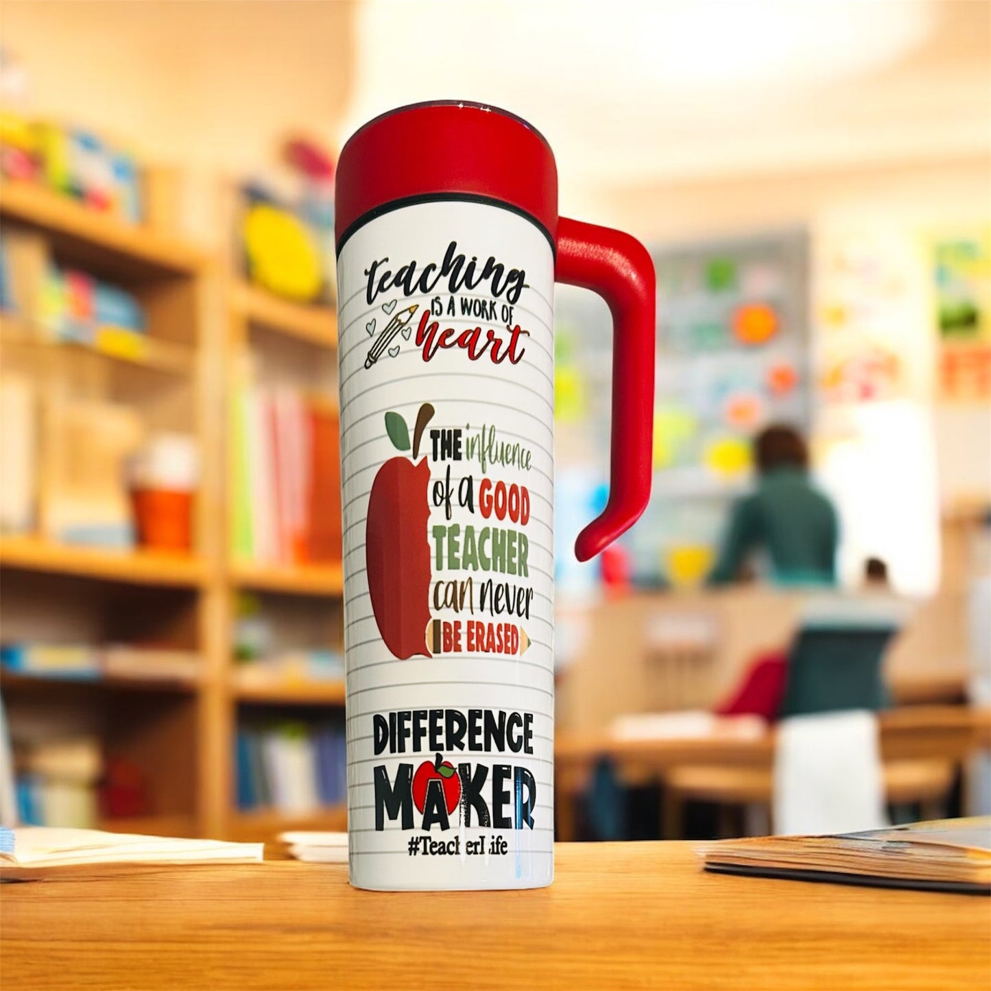 Teacher Tumbler: The Influence of a Good Teacher (Insulated 20 oz)