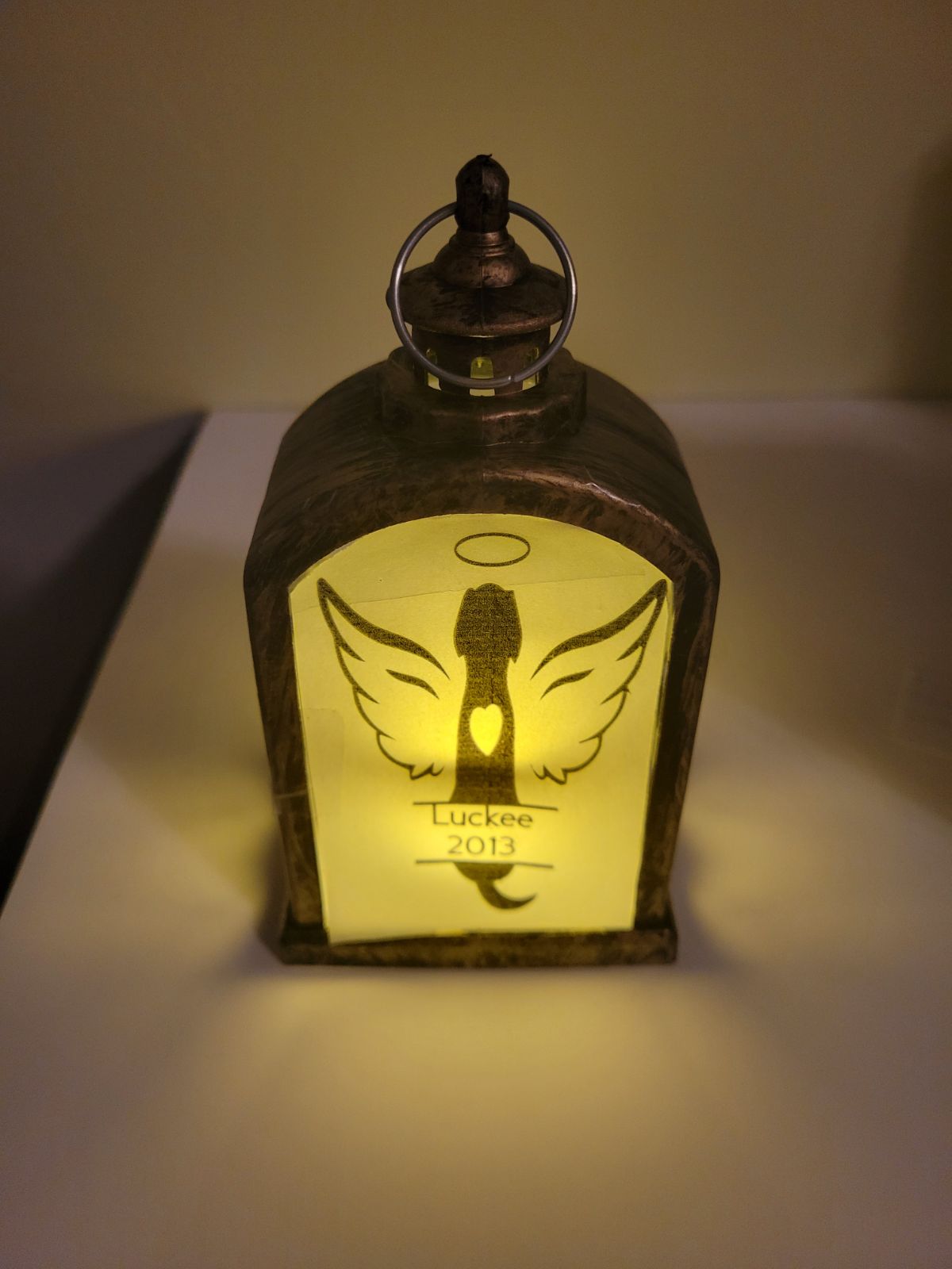 Lantern for Miniature Pet Memorials